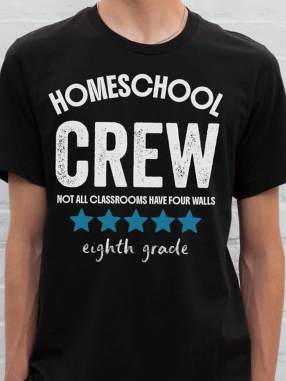 Homeschool Crew Eighth Grade Shirt, Funny Homeschool Mom Gift